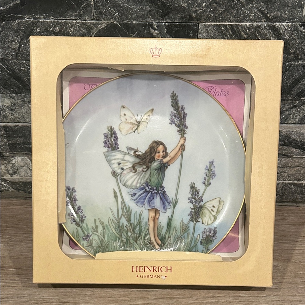Heinrich “The Lavender Fairy” Plate‎ with Authenticity Certificate